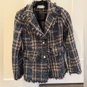 Women's Chic Plaid Blazer